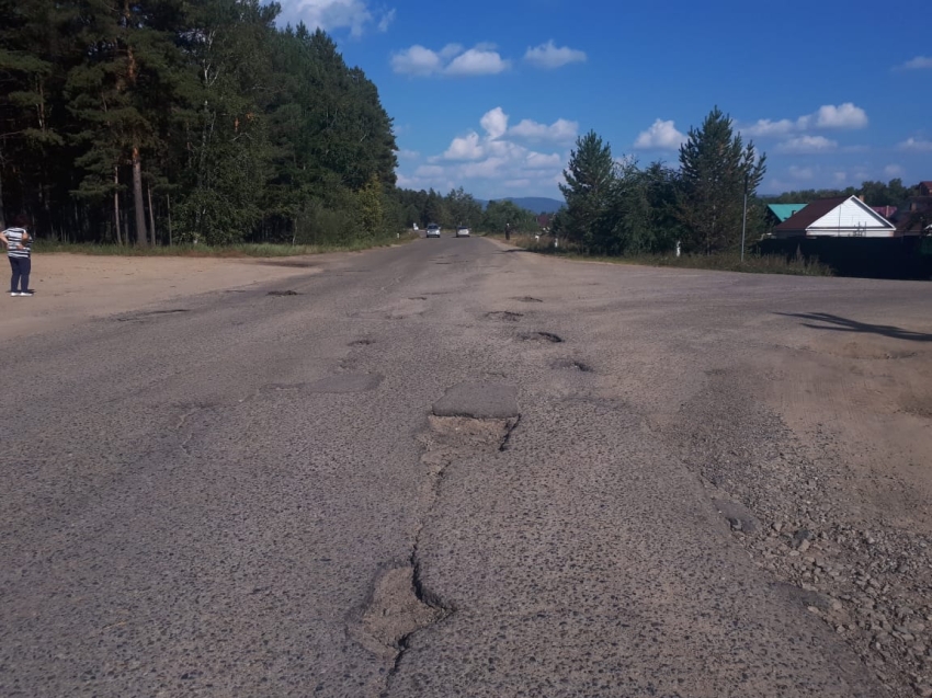 Дорогу от Смоленки до поселка Забайкальский в Читинском районе отремонтируют в следующем году по нацпроекту 